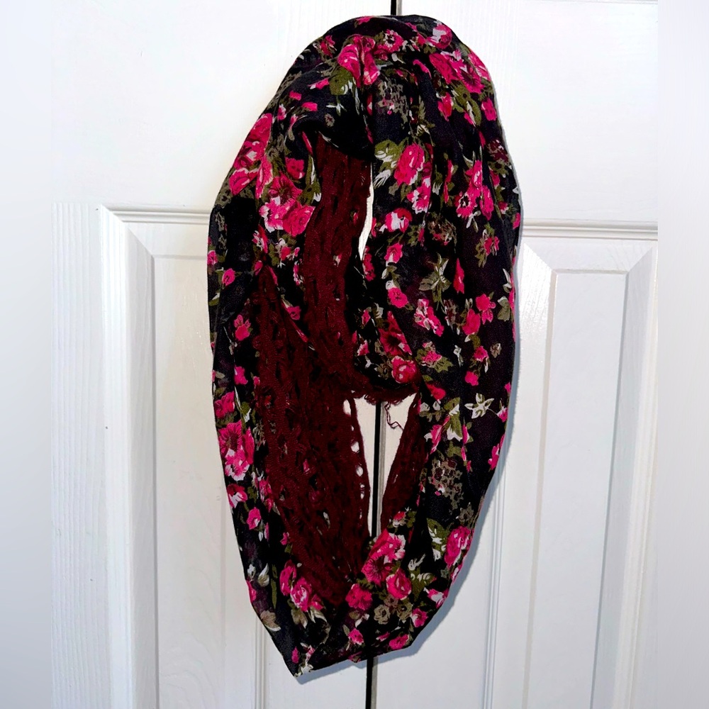 Floral Design Scarf